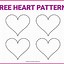 Image result for Paper Heart Cut Out Patterns