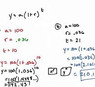 Image result for Exponential Growth Rate Formula