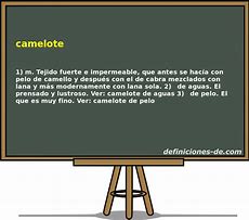 Image result for camelotado