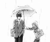 Image result for Anime Couple Umbrella