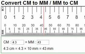 Image result for How Many Millimeters in a Centimeter