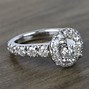 Image result for 2 Carat Halo Diamond Ring