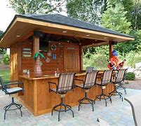 Image result for Outdoor Bar Setup