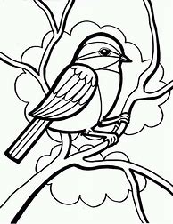 Image result for Baby Bird Coloring