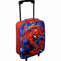 Image result for Spider-Man Plastic Suitcase