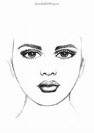 Image result for Draw Face Template