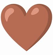 Image result for Brown Heart Emoji