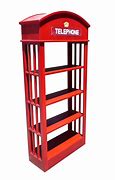 Image result for London Call Box Bookcase