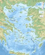 Image result for The Greek Islands Map