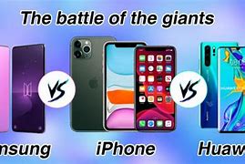 Image result for Cartoon iPhone versus Huawei