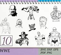 Image result for WWE Wrestling Silhouette