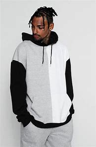 Image result for Black and White Hoodie