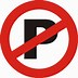 Image result for No Parking Sign Cartoon