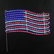 Image result for String Solar LED Lights American Flag