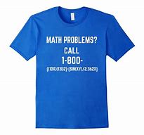 Image result for Math T-Shirts