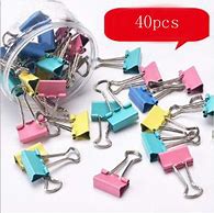 Image result for Colored Paper Clamp Clip