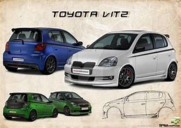 Image result for Pimped Toyota Vitz