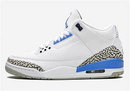 Image result for Jordan 3s UNC