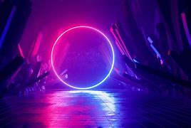 Image result for Neon Circle Wallpaper 4K