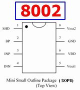 Image result for IC 8002 Pin