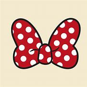 Image result for Minnie Mouse with Red Bow SVG