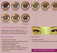 Image result for Big Eye Contact Lenses