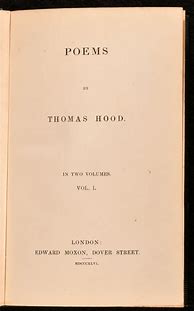 Image result for Pomes Written by Thomas Hood