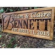 Image result for Custom 3D Wood Signs