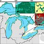 Image result for Great Lakes North America Map
