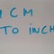 Image result for Cm Na Inch