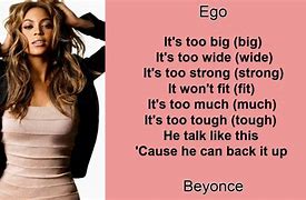 Image result for Beyonce Lyrics