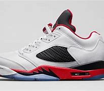 Image result for Jordan 5 Retro Low Fire Red