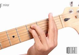 Image result for F Minor Chord On Guitar