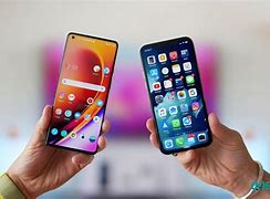 Image result for iPhone and Android in One Photo