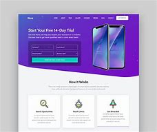 Image result for App Landing Page