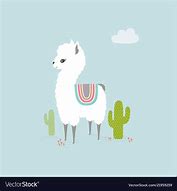 Image result for Cute Llama Drawing Animated