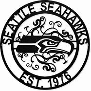 Image result for Seahawks Eating 49ers Metal Sign