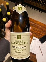 Image result for Faiveley Mercurey Clos Rochette Blanc