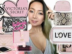 Image result for Victoria Secret Gold Makeup Bag