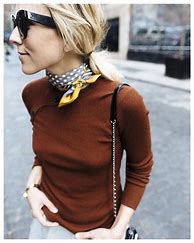 Image result for How to Wear Scarves French Style