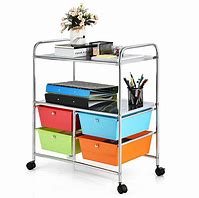 Image result for Rolling Backpack Storage Cart