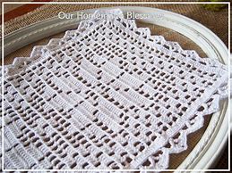 Image result for Filet Crochet