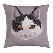 Image result for Cute Cat Print Pillow