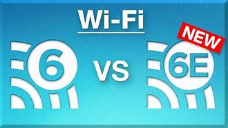 Image result for Wi-Fi 6E Router vs Wi-Fi 6