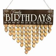 Image result for Hanging Wall Calendar with Tags and Hearts