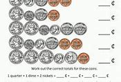 Image result for Free Printable Money Math Worksheets
