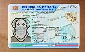 Image result for Italian ID Card