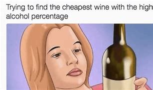 Image result for Cheap Wine Meme