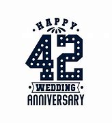 Image result for 42nd Wedding Anniversary