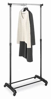 Image result for Portable Clothes Hanger Rack Stand